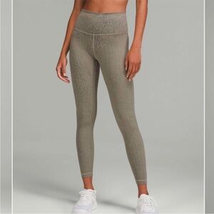 Lululemon Wunder Train High-Rise Tight Legging 25"
Thread Dye Rover Black